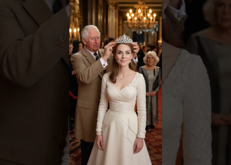 Camilla jealous – King Charles gift Royal tiara to Kate Middleton #kingcharles #camilla #kate #royal