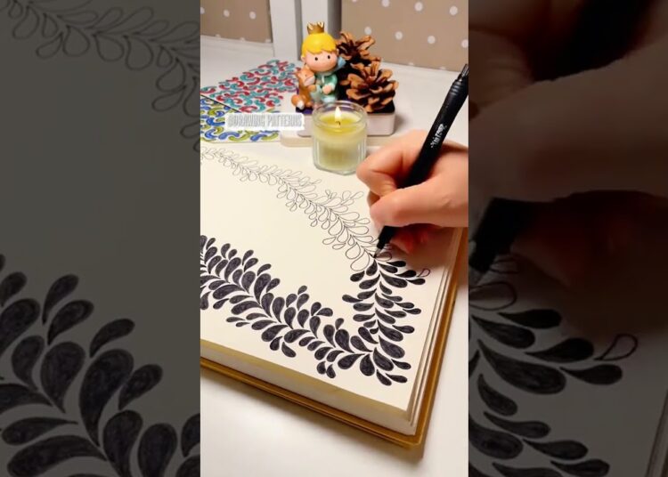 #250 Easy Zentangle patterns for beginners  #art #doodle #drawing