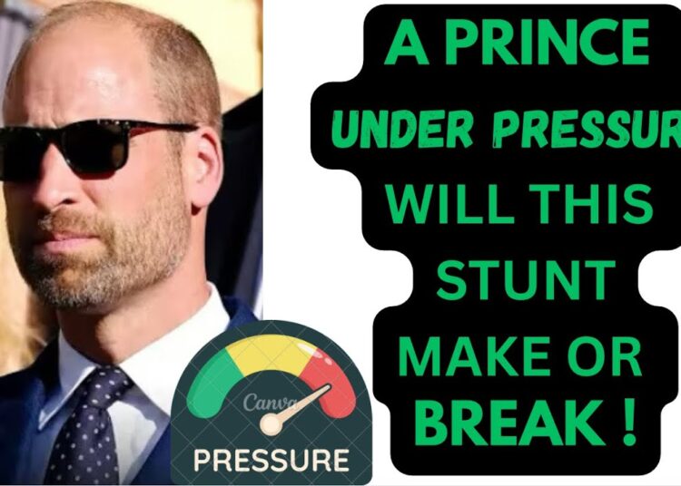 SCANDAL PUTS WILLIAM IN UNBELIEVABLE PRESSURE – WILL THIS STUNT WORK? #ROYAL #scandalousaffairs