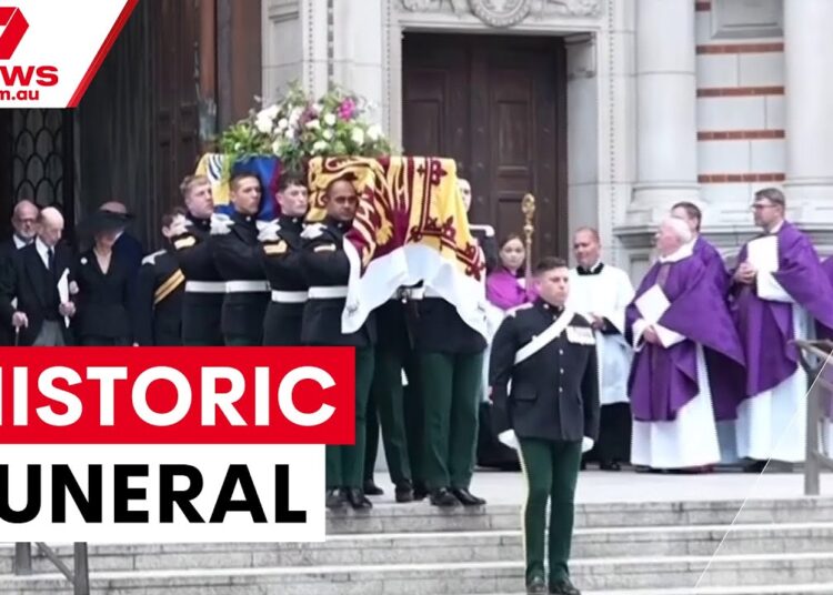 First royal Catholic funeral in modern history | 7NEWS