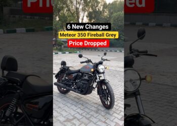 Royal Enfield Meteor 350 Fireball Grey New Model 2025 Price Dropped due to new GST