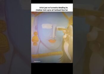 pov- when an artist procrastinates ❤️‍🩹 #shorts #artwork #radhakrishna #artist