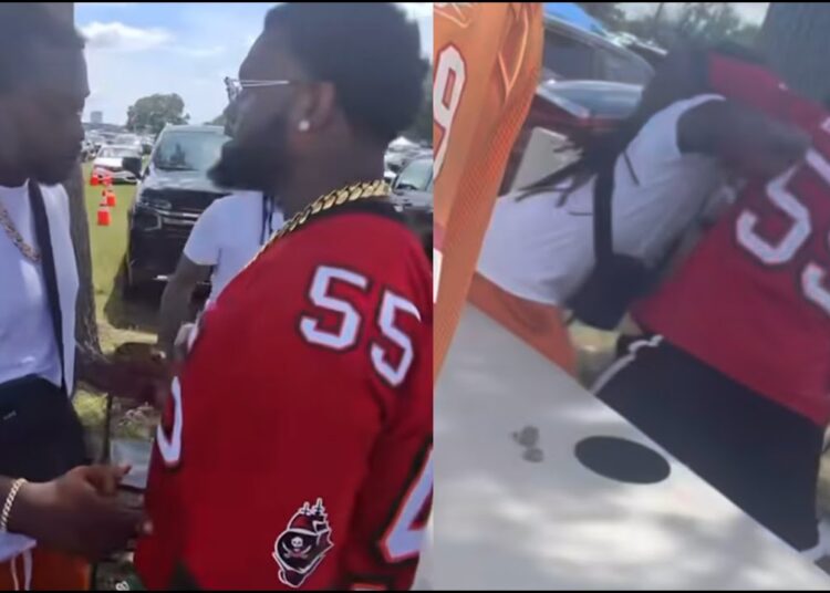 Rick Ross Artist Nino Breeze Gets Into Fight With Bottle Cap Street Hustler After Stealing His Money