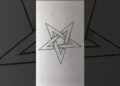 ✨ How to draw perfect 3d Star ⭐ #art #shorts #viral #drawing #tutorial #star #sketch