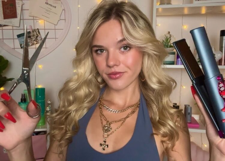 ASMR Jersey Hair Salon Roleplay 🐆💋 (humour + hot gossip) 🍸