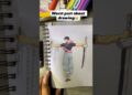 The WORST Moment for Anime Artists! 😱✂️ #animeart #tojifushiguro  #drawingfail #anime