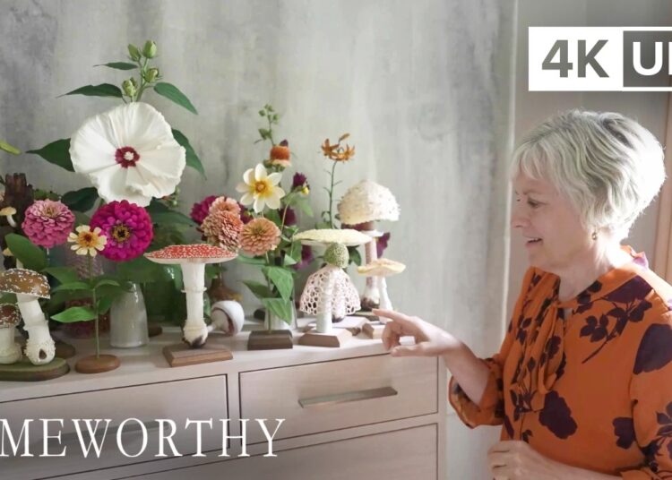 HOUSE TOUR | The Art-Filled Home & Stunning Garden of a Paper Botanical Artist | 4K