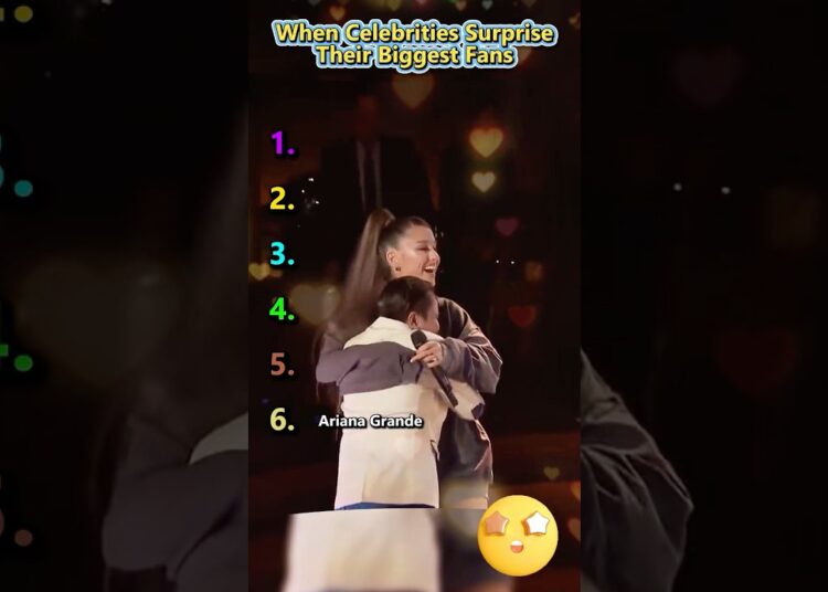 When Celebrities Surprise Their Biggest Fans #celebrity #fan #surprise #arianagrande #adele