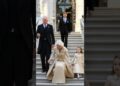 Camilla Fall with Charlotte when stepping down Stairs #kingcharles #camilla #princewilliam #royal