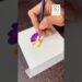 Easy Flower Painting | Acrylic #art #artist #painting #easy