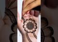 करवाचौथ स्पेशल_stylish back hand mehndi design#mehndi #henna#artist#navratri #2025#trending #best