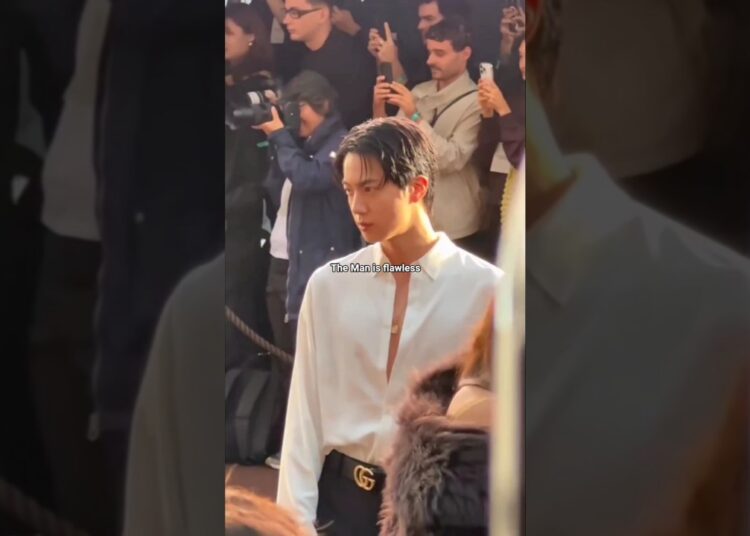just one word beautiful GUCCI ROYALTY JIN#JinxGucci #Jin #MFW#GucciLaFamiglia @gucci