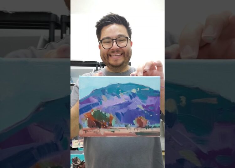 Small Landscape Oil Painting by Artist Jose Trujillo
