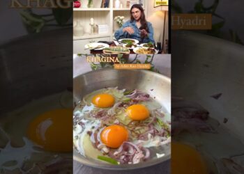 Hyderabadi Khagina | Celebrity Recipes | Food Prescription #shorts #youtubeshorts
