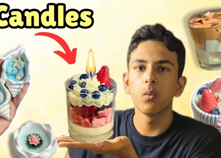 Creative Candle Making for Beginners || Artistic Rifat