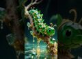 Beautiful Centipede #ai #art #artwork #artist #animals #animal #shorts #shortsfeed #shortvideo