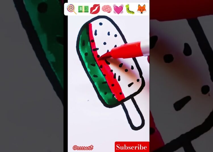 Satisfying Creative 🍭💵💋🧠💓🐛🦊Art#trending #art #shorts #painting #viralshort #shortsviral #shortfeed