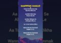 TRY WITH YOUR OWN VOICE 🤍- CHAMMAK CHALLO SONG LYRICS #trywithyourownvoice ​#chammakchallo #lyrics