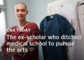 The ex-scholar who ditched medical school to pursue the arts