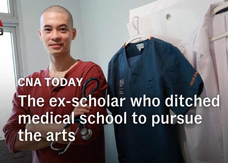 The ex-scholar who ditched medical school to pursue the arts