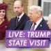 LIVE: King and Queen Welcome President Trump and Melania with Royal Salute