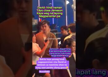 David Licauco at Jamason Blake hindi nagpansinan🤔#celebrity #actor #showbizph
