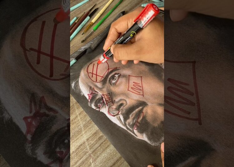 POV: When Your Art Teacher “Corrects” Your Perfect Drawing 😂 | #ArtComedy