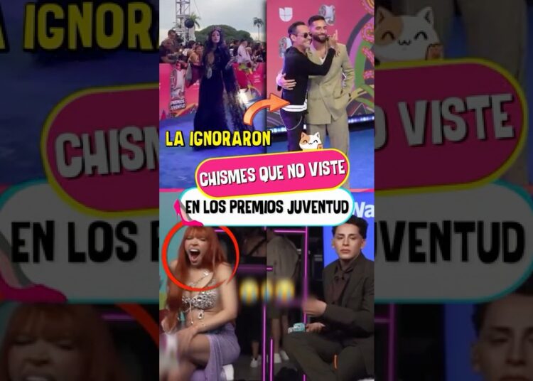 Chismecitos que no viste en Los Premios Juventud 2025