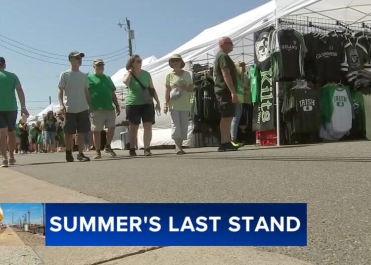 2025 Irish Fall Festival draws thousands to North Wildwood for music, family, and tradition