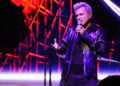 Billy Idol performs during his Nice Day to Tour Again! show at the Talking Stick Resort Amphitheatre at the Talking Stick Resort Amphitheatre April 30, 2025, Phoenix, Ariz.