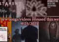 53 new songs/videos released this week – 9/23/2025