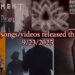 53 new songs/videos released this week – 9/23/2025