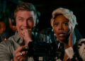 Torrance Coombs and Yvonne Orji in The Wrong Paris on Netflix.