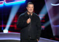 Carson Daly on stage during The Voice Episode 2502