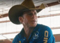 Travis at a horse show on yellowstone season 4.
