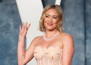 A decade after her last album, Hilary Duff alludes to new music on the way