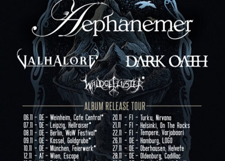 Aephanemer European Tour 2025