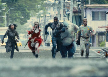 The Suicide Squad charges in The Suicide Squad.