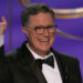 Stephen Colbert presenting first award at 2025 Emmy Awards.