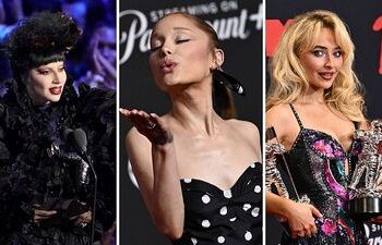 Lady Gaga, Ariana Grande and Sabrina Carpenter win big at the MTV VMAs