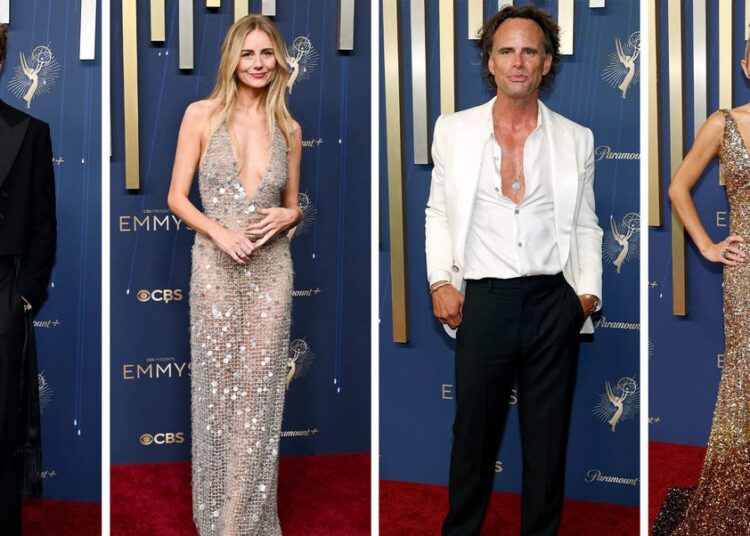 All the Celebrity Red-Carpet Looks at the 2025 Emmy Awards