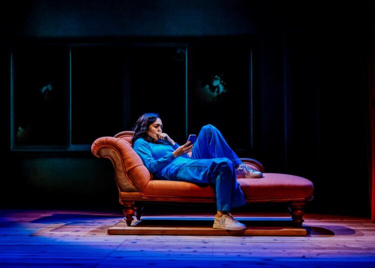 Roxana Ortega in "Am I Roxie?" at Geffen Playhouse.