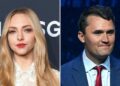 Amanda Seyfried Calls Charlie Kirk 'Hateful' After His Death