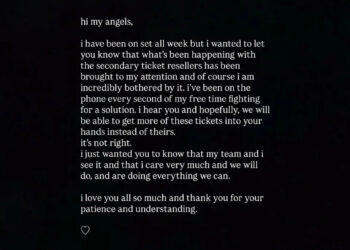 Ariana Grande addressed fan frustrations and Ticketmaster resellers in an Instagram Story shared on Saturday, Sept. 12.