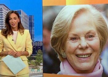 Sally Nugent on BBC Breakfast