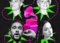 CA7RIEL, Paco Amoroso, Bad Bunny and Joaquina