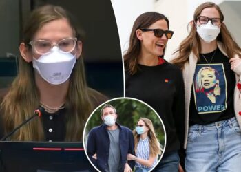 Ben Affleck, Jennifer Garner's daughter Violet calls for mask mandate in UN speech