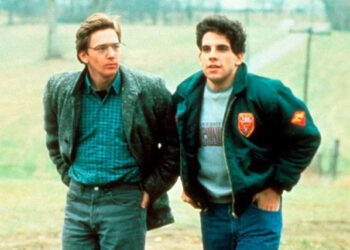 Columbia Pictures/Courtesy Everett Collection Andrew McCarthy and Ben Stiller in 'Fresh Horses'
