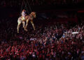Greg Noire via PictureGroup/Shutterstock  Beyonce on stage at Mercedes-Benz Stadium in Atlanta, Georgia on July 10, 2025