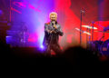 Billy Idol performs at Acrisure Arena in Palm Desert, Calif., Sept. 12, 2025.